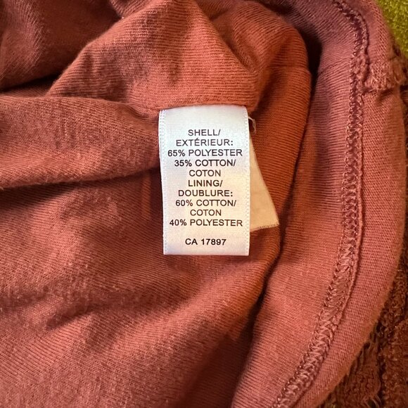 Banana Republic Heritage Collection Terracotta Woven Shift Dress XS - Picture 9 of 11